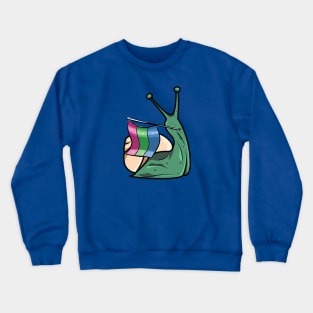 Pride Snail - Polysexual Crewneck Sweatshirt